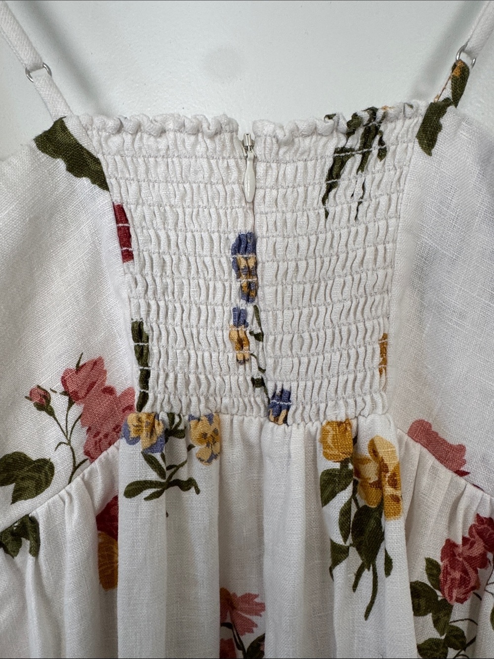 Reformation ‘Martin’ Linen Mini Dress Size 6 - Picture 9 of 13
